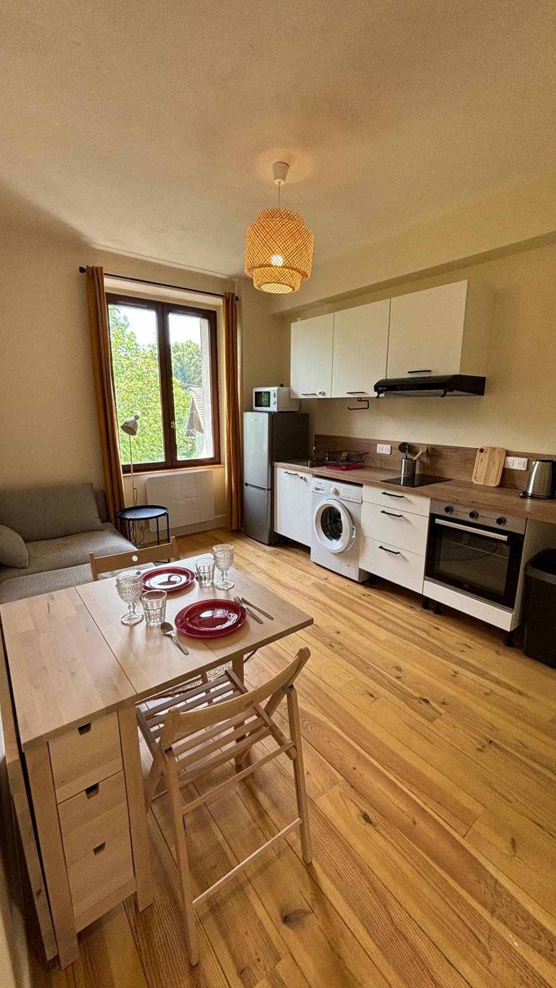 T2 Cocon Avec Balcon Et Parking Apartman La Roche-sur-Foron Kültér fotó